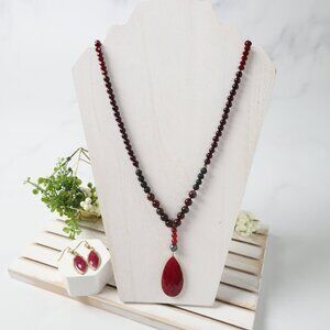 Nakamol Jewelry Necklace and Earring Set - NEW